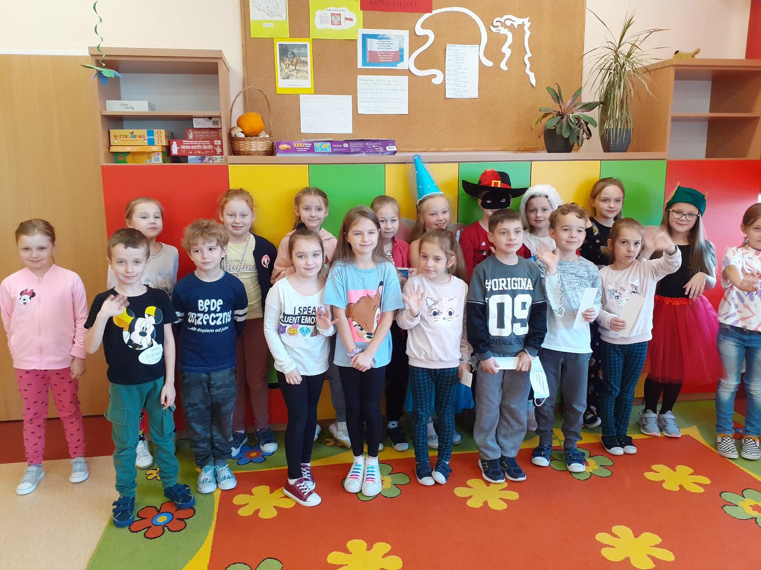 Uczniowie klasy I