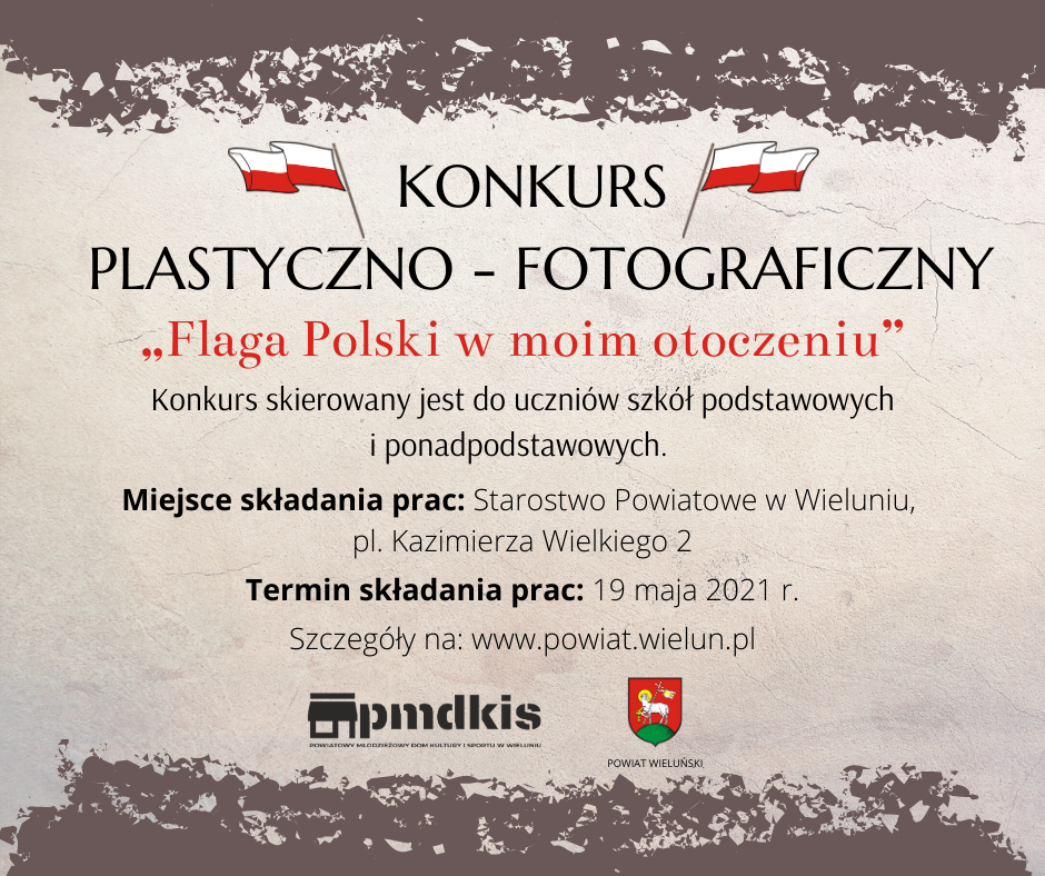 plakat Flaga w moim otoczeniu